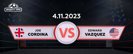 4. November 2023: Joe Cordina gegen Edward Vazquez
