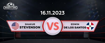 16. November 2023: Shakur Stevenson gegen Edwin De Los Santos