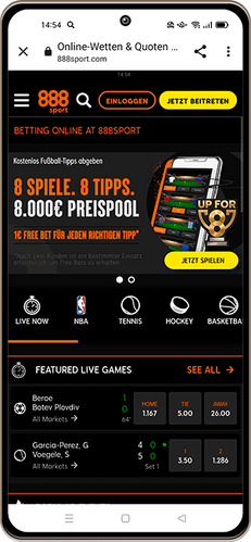 888sport mobile App