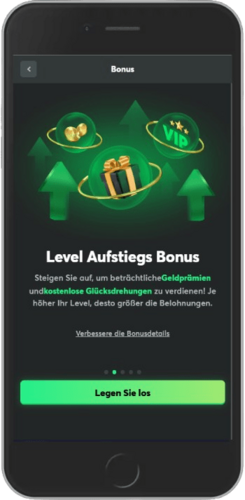 Mobiler Screenshot der BC.Game-Promoseite