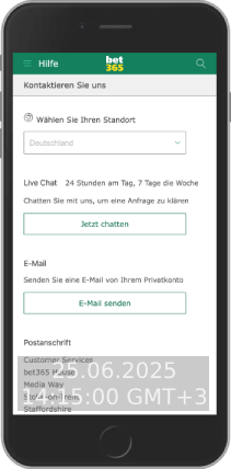 Supportcenter für mobile Screenshots