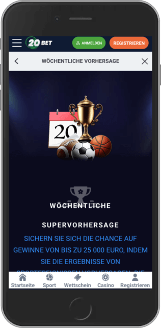 20bet Supervorhersage