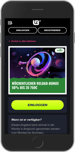 Mobiler Screenshot der Lunubet-Bonusbedingungen